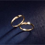 14K Gold Ring Couple Jewelry