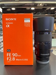 99%新 SONY FE 90mm F2.8 MACRO G OSS 微距鏡 