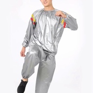 Unistar Sauna Suit Unisex / Stelan Sport Baju Pembakar Lemak / Jaket