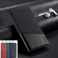 Oppo Realme 9i 8 9 Pro+ Pro Plus C21 C11 2021 GT Master Neo2 Neo2T Neo 2 2T 4G 5G Casing PU Leather Cloth Phone Case Magnetic Flip Wallet Card Slot Stand Shockproof Cover