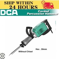 DCA AZG05-15 Electric Demolition Percussion Hammer Machine Breaker Hacker Mesin Pecah Batu Konkrit