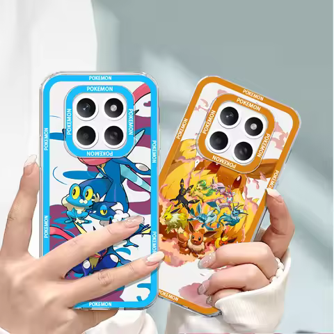 P-Pokemon Pikachu Gengar Eevee Case for Xiaomi Redmi Note 15 14 13 Pro Plus 12 11 10 14S 13S 12S 11S