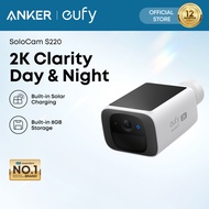 [SIRIM] Anker eufy S220 Outdoor CCTV Camera 2K Security with Motion Detection Waterproof AI Solar wi