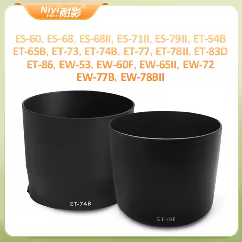 Camera Accessories Canon Camera Lens Hood ET-83D ET-86 EW-53 EW-72 ES-68II ES-71II ES-79II ET-54B ET