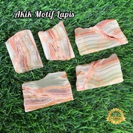 Genuine Layered Agate Stone Material natural Layered Agate Stone Chunks/ Layered Motif Agate Stone P