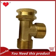 [OnLive] Brass Garden Hose Connector 3/4GHT Tee Adapter - Standard Fittings for Gardening