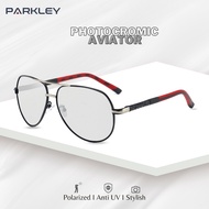 Parkley Latest Polaris Photochromic Aviator Style Glasses