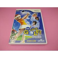 動 ウ 出清價! 網路最便宜 任天堂 Wii 2手原廠遊戲片 we love golf 大眾 全民 高爾夫 賣150而已