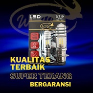LAMPU LED 6TITIK 2SISI WDW T19 BEBEK DAN METIC DIJAMIN SUPER TERANGNYA