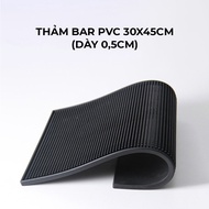 PVC Bar Mat, Mixing Mat, Cup Mat 30x45cm, 15x30cm