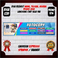 Spanduk Foto Copy Banner Toko Fotocopy