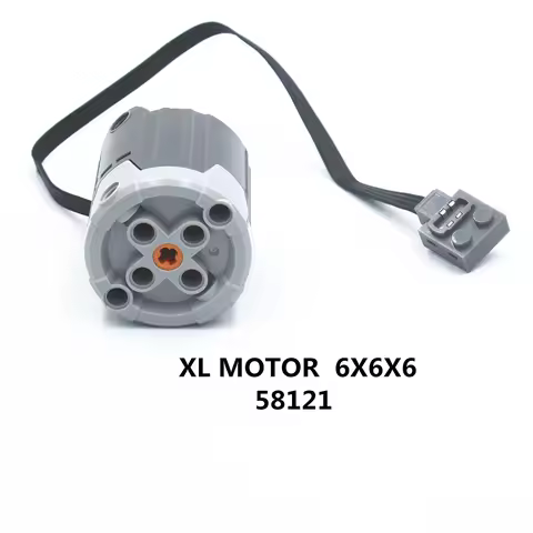 MOC Building Block Technical Parts 1pcs Power Functions XL MOTOR 6X6X6 Compatible with Lego 58121 Fo