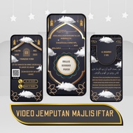 Kad Jemputan Iftar Digital Eksklusif, Kad Digital Iftar, Jemputan Berbuka Puasa, Kad Jemputan Berbuk