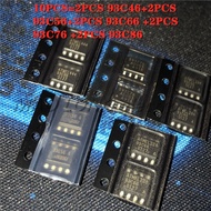 SKY-10PCS/LOT   93C46 93C56 93C66 93C76 93C86 SOP-8 Car storage chip    {Each model 2pcs}