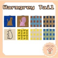 [Warmgrey Tail] Hand Towel 34cm x 34cm Collection