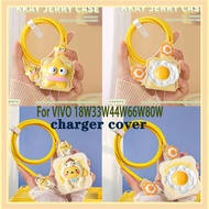 Cute Melody Cartoon Set Charger Case 18W 33W 44W For VIVO s12/s10/x60/x50/x30 pro Charger Protector 