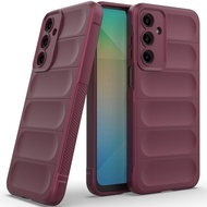 Galaxy A16 5G Case Flexible TPU Rubber Grip Shock-Absorbent Protective Case Cover for Samsung Galaxy