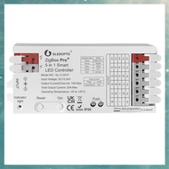 (OAKF) ZigBee 3.0 LED Controller 5In1 Dimmer 12V 24V 20A RGB/RGBW/RGBCCT/CCT LED Strip Light Tuya Sm