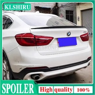 Car Styling ABS X6 F16 2015-2019 Rear Spoiler Trunk Wing for BMW X6 F16 M-Performance Style