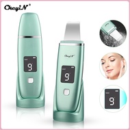 CkeyiN Multifunction Facial Skin Ultrasonic Scrubber EMS Ion Face Cleanser Blackhead Remover Pores C