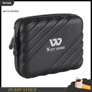 mw Bike Front Bag Hard Shell Large Capacity Easy Installation Multifunction 2L Waterproof Outdoor Cycling Front Rack Bag for Folding Bikes Scooters