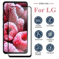For LG V60 V50S G8X ThinQ 5G UW 1-3Pcs Full Tempered Glass Film For LG Q92 Q70 Q630 Q62 Q61 Q60 Q52 