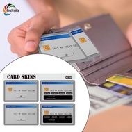 chulisia 4 Pieces Card Sticker Multiuse Personalizing for Transportation Ebt Metro