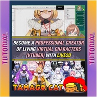 [VIDEO COURSE] BECOME A PROFESSIONAL CREATOR OF LIVING VIRTUAL CHARACTERS   (VTUBER) WITH LIVE2D