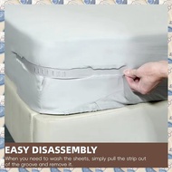 (SDRB) Open Corner Bed Sheet Holder with Lock StripsDuty Bedsheet Clips with Enhanced Straps Mattres