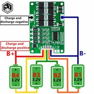 4S 20A 12.8V 14.4V 32650 32700 Lifepo4 Battery Balanced BMS for Electric Boat Uninterrupted Power Su