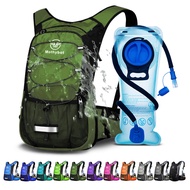 Mothybot Hydration Pack, Insulated Hydration Backpack with 2L BPA Free Water Bladder and Storage, Hi