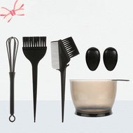 5PCS Colorful Hair Dye Brush Set with Ear Plugs Hair Dye Dye Dying Hair Dye Applicator Hairdressing 