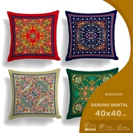 Sofa Cushion Cover PRINT TURKISH Moroccan TILE MOTIF 40X40 CM