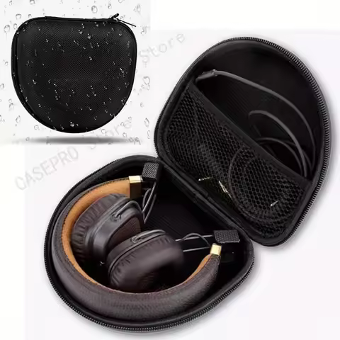 Shockproof Headphone Case for Major II/III/IV/V Case, Major 5/4/3/2 Case, Hard Carrying Storage Bag，