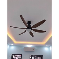 Quạt Trần Trang Trí 6 cánh siêu mát , điều khiển từ xa , 6 tốc độ gió động cơ DC tiết kiệm điện , ch