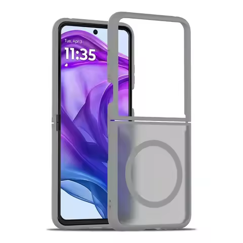 Luxury Matte Magnetic Charge Phone Case For Motorola Moto Razr 60 50 Ultra Razr + 2025 2024 2022 Ski