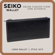 Seiko Wallet - Genuine Leather Long Envelope Wallet (With RFID Blocker) - 1673
