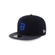 New Era หมวกรุ่น 59Fifty Pack - Metallic Detroit Tigers Cooperstown 2-Tone Graphite Visor Black 59Fi