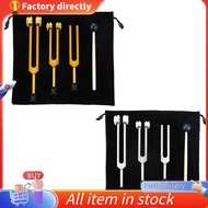 In stock-3Pack Tuning Fork Set(128Hz, 256Hz, 512Hz) Tuning Fork Kit for Healing, Chakra, Sound Thera