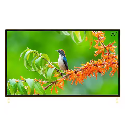 Intelligent voice 55-inch 65-inch 75-inch 85-inch 100-inch network 4K explosion-proof TV, computer d