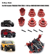 Rear Bridge Cup for RC Crawler TRAXXAS TRX4 TRX6  1/10 Car 4WD HB R1001 R1002 R1003 Metal Upgrade Pa