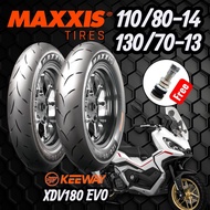 Maxxis Tayar Keeway Xdv180 Evo 110/80-14 & 130/70-13 Maxxis Victra S98st Tyre Maxxis Combo Set