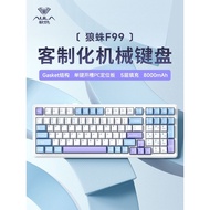 Tarantula F99Pro Mechanical Keyboard Customized Wireless Three-Mode Bluetooth Office Game Side Engra