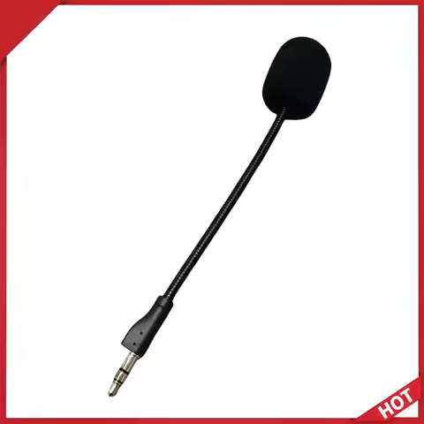 Replacement 3.5mm Microphone E-Sports Game Headset Mic Flexible MIC Boom for Logitech G PRO G PRO X 