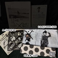 [ 中古絕版珍藏 ]何韻詩HOCC hall1C goomusic  supergoo 演唱會 周邊 襟章 白色T-SHIRT 黑白水玉相機帶 光明會 電話繩 吊飾 掛飾 鎖匙扣 key chain