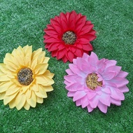 Large sunflower flower 18cm (COMBO5 FLOWERS) used as flowers for dance teams and home decoration
