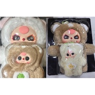 PASS BABY THREE 1000% 2 BABY BEAR WITH AB EYES AND PINK HAIR