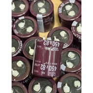 Thai Shop Fast Delivery 1 Piece 82uf 450v capacitor Aluminum Electrolytic 82uf450V