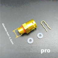 MESIN Connector G1/8 Teflon Hose Fitting Adapter Coffee Machine Boiler Pro Base