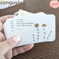 CONGUYING Anxiety Relief Pocket Poems, Paper with Positive Quotes Anxiety Relief Pocket Healing Card